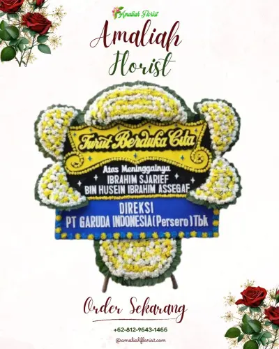 Papan Bunga Duka di Kedisan